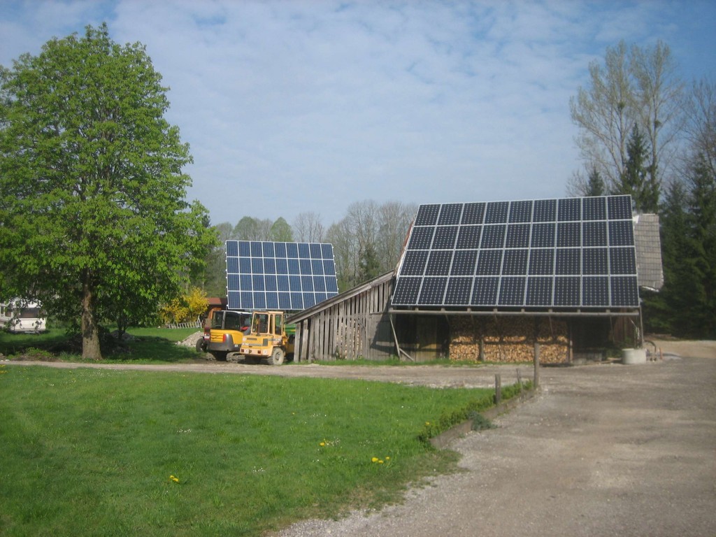 10kW-Photovoltaik-Anlage mit Tracker